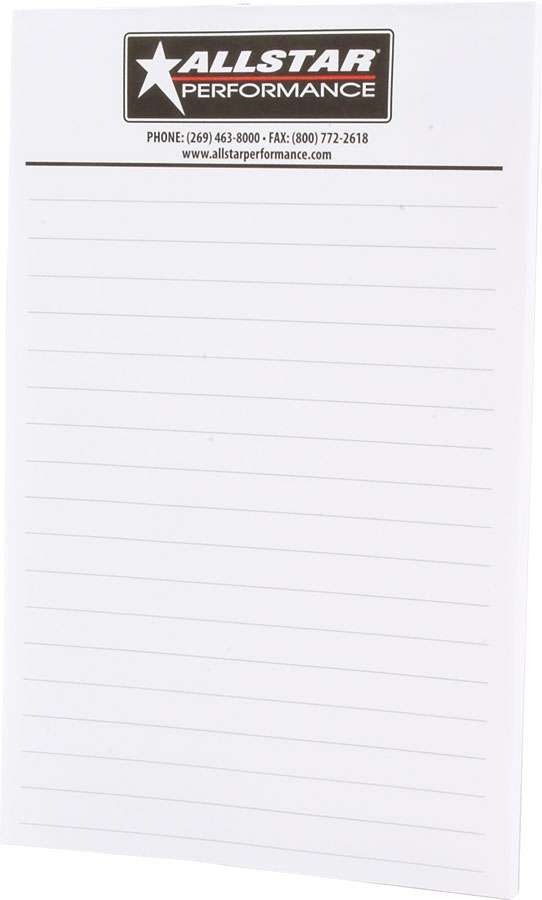 Allstar Notepad 5.5x8.5 Package of 6