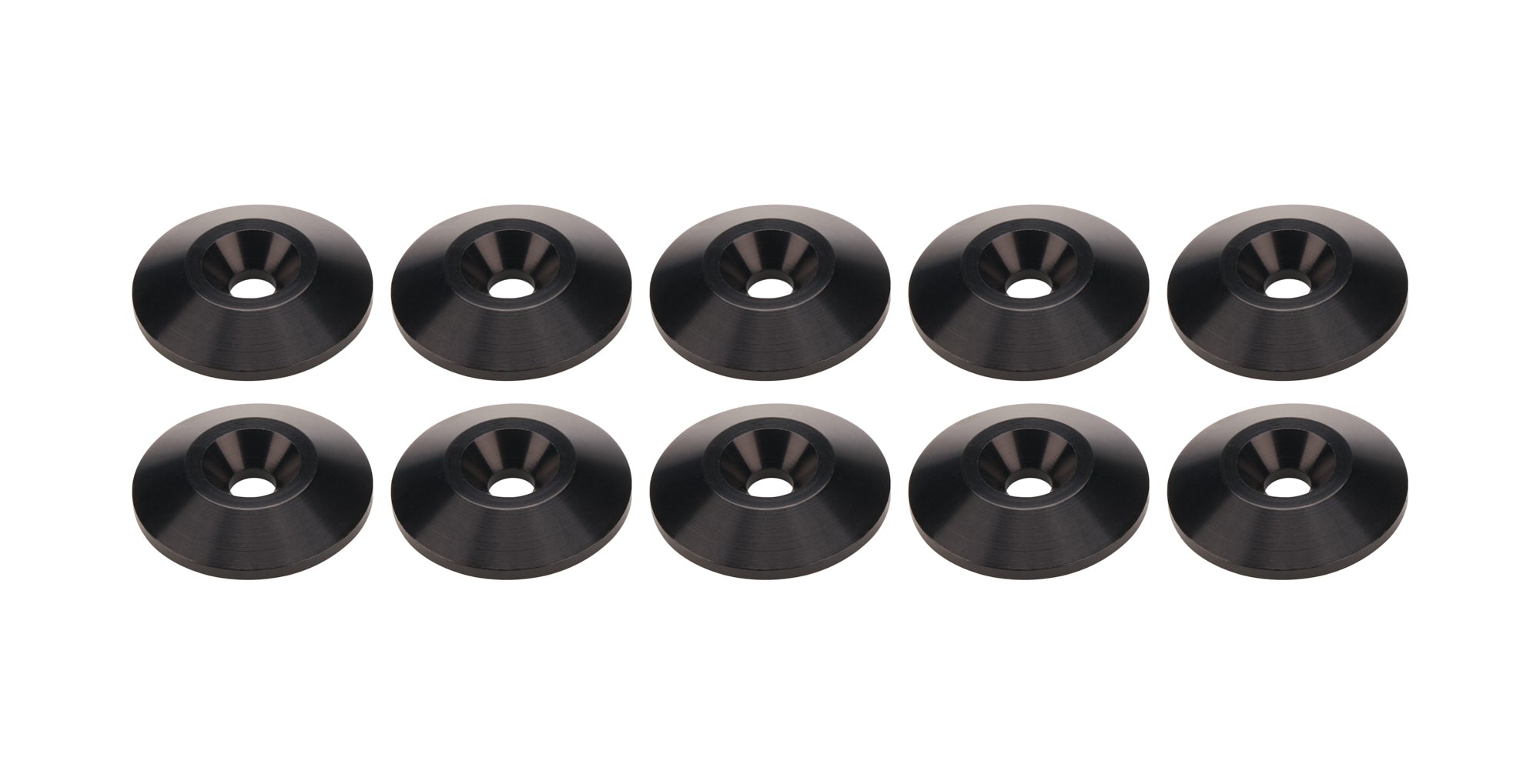 Countersunk Washer Black #10 10pk