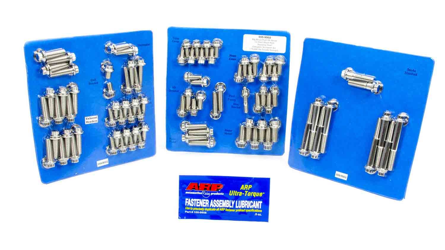 BBF S/S Complete Engine Fastener Kit 12pt.
