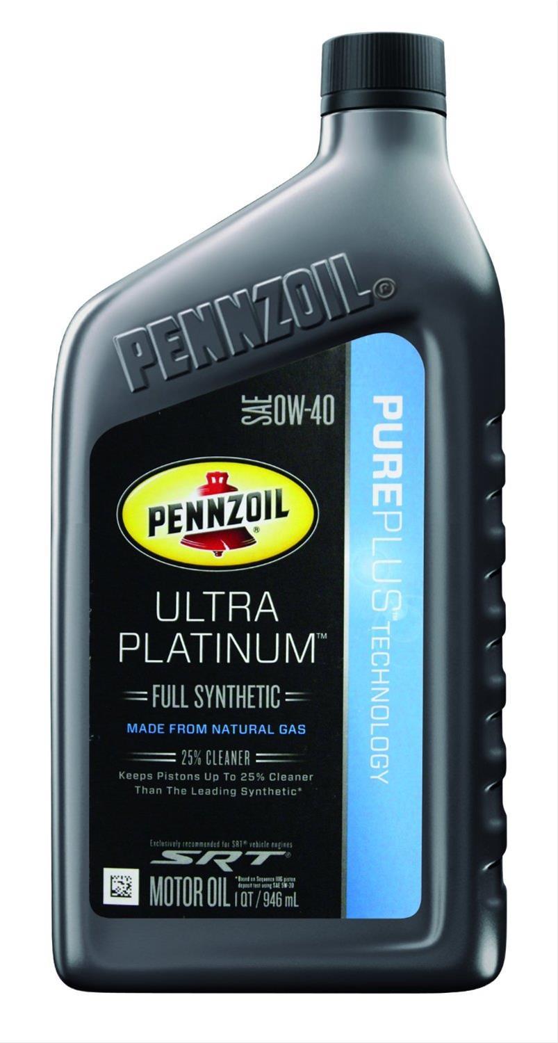 0w40 Pennzoil Ultra Platinum Full Syn 1qt.