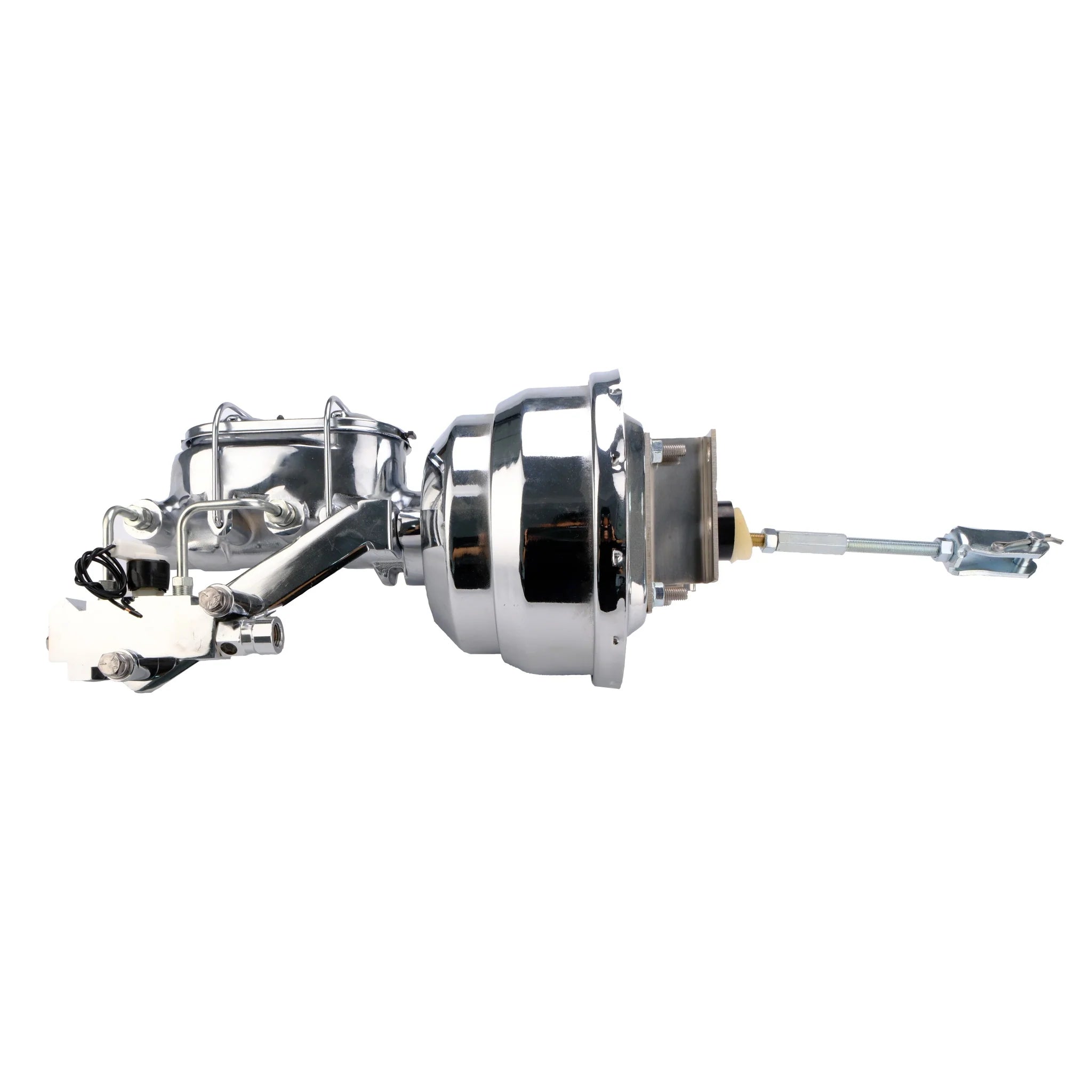 55-57 Fullsize Chevy Brake Booster Conversion Kit,1 In Bore,Chrome