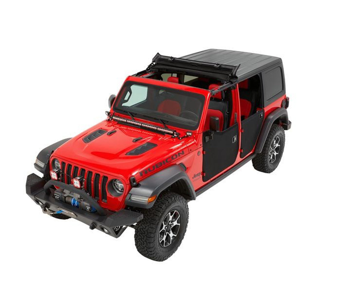 Sunrider Hardtop 18- J eep Wrangler Black Twill