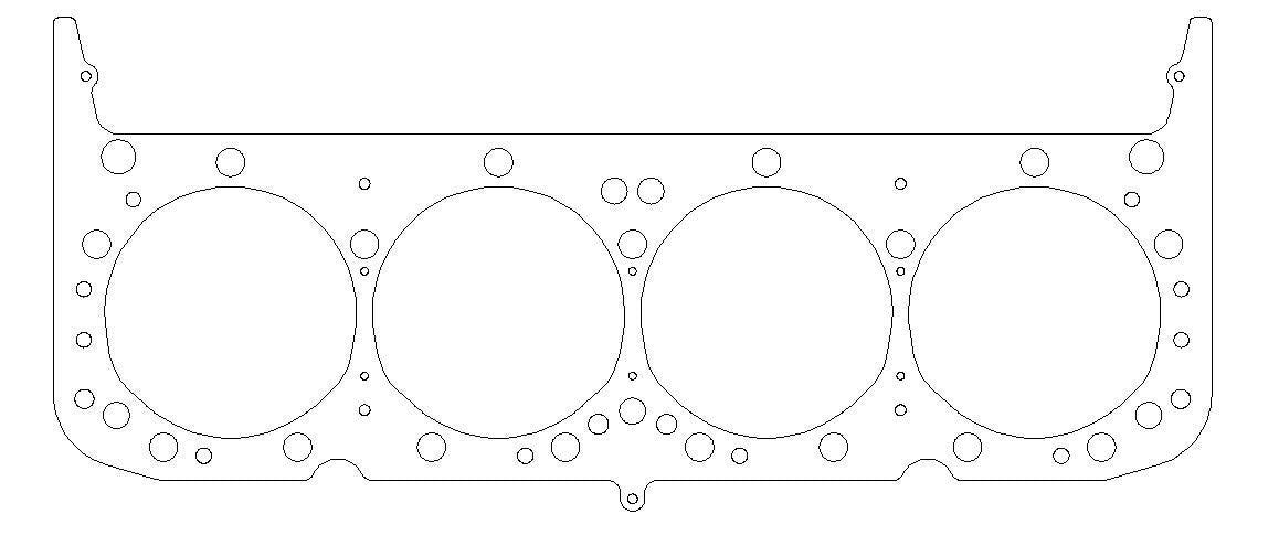 4.200 MLS Head Gasket .040 - SBC