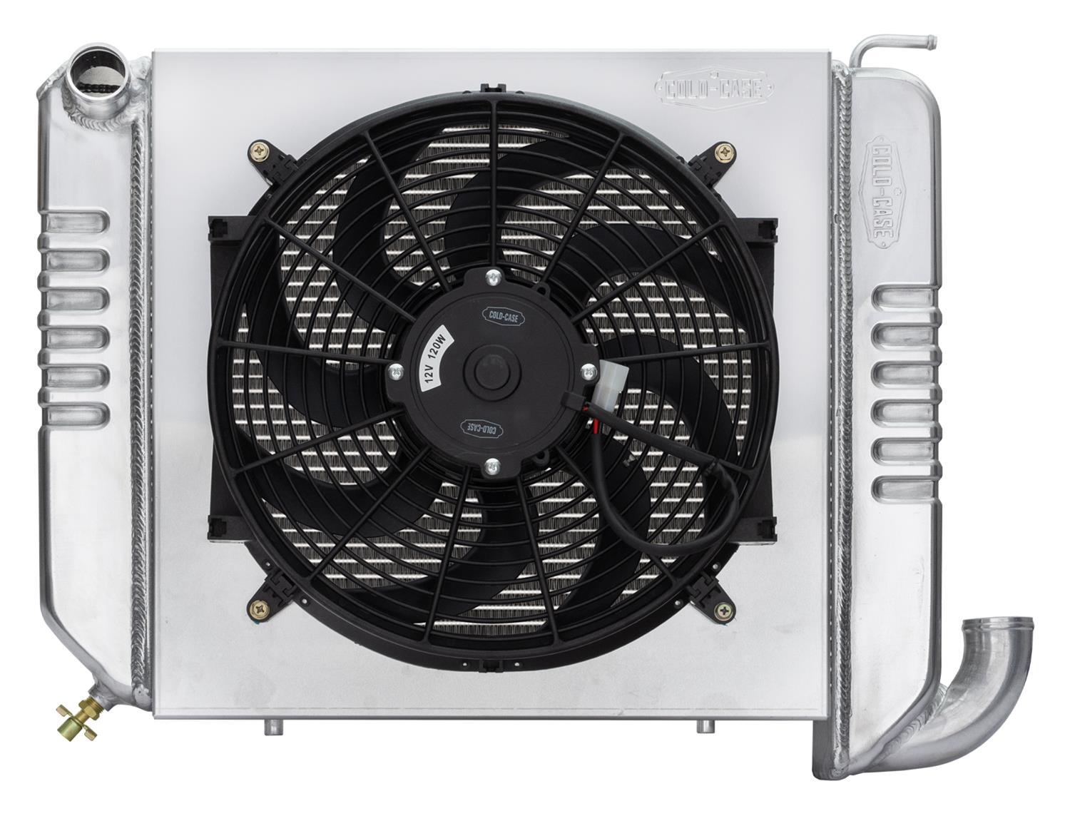 63-64 Corvette Radiator w/ 16in Fan Kit