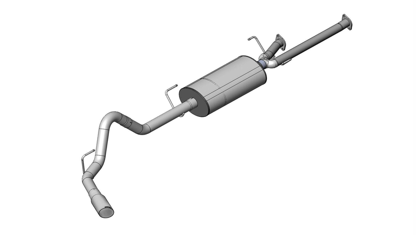 Exhaust Cat-Back - 3.0in Cat-Back Single Side E