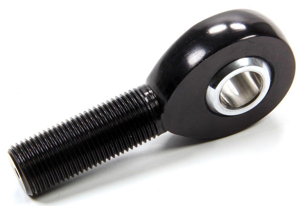 3/8 x 3/8-24 LH Male Alm Rod End Black
