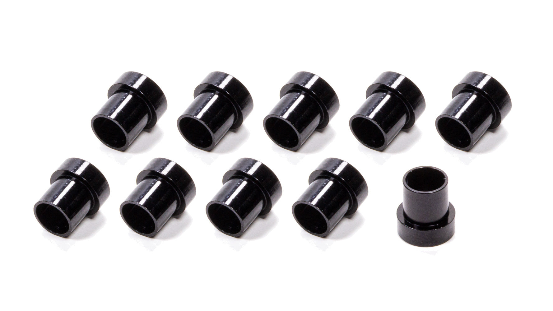 #4 Alum Tube Sleeves (10pk) Black
