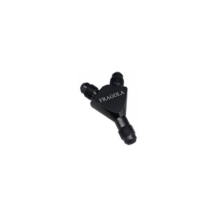 Y-Fitting 12AN Male Inlet/10AN Male Outlets