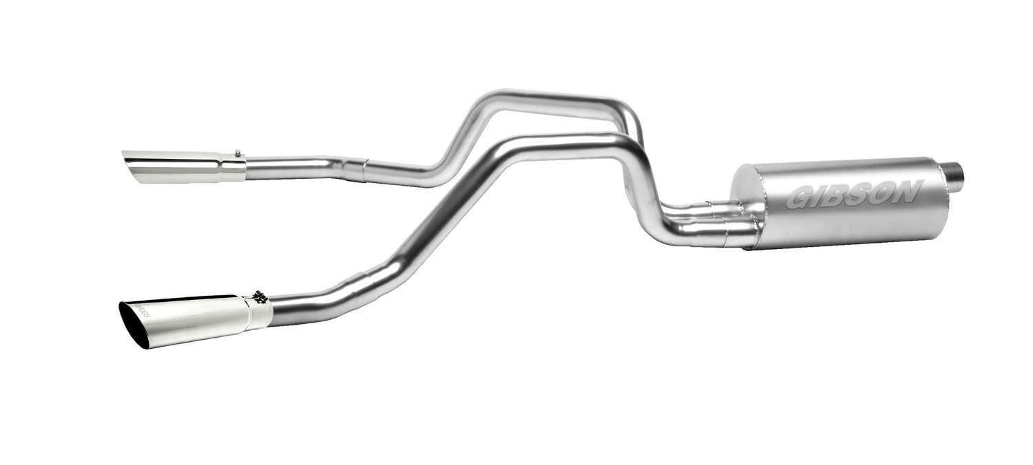 Cat-Back Dual Split Exha ust System Aluminized