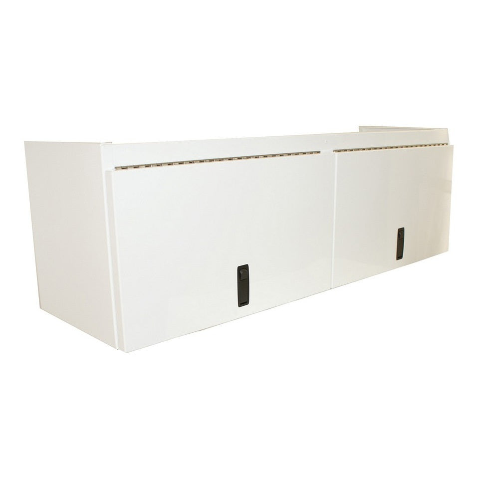 Cabinet 60in Overhead - Aluminum - White