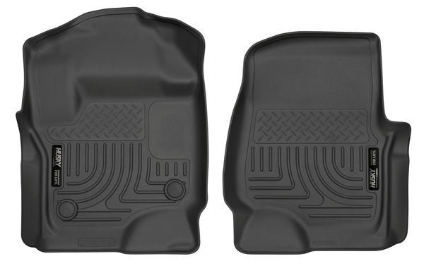 17- Ford F250 Front Floor Liners Black