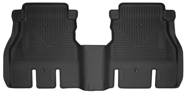 18- Jeep JL 2nd Seat Fl oor Liner Black Weatherb