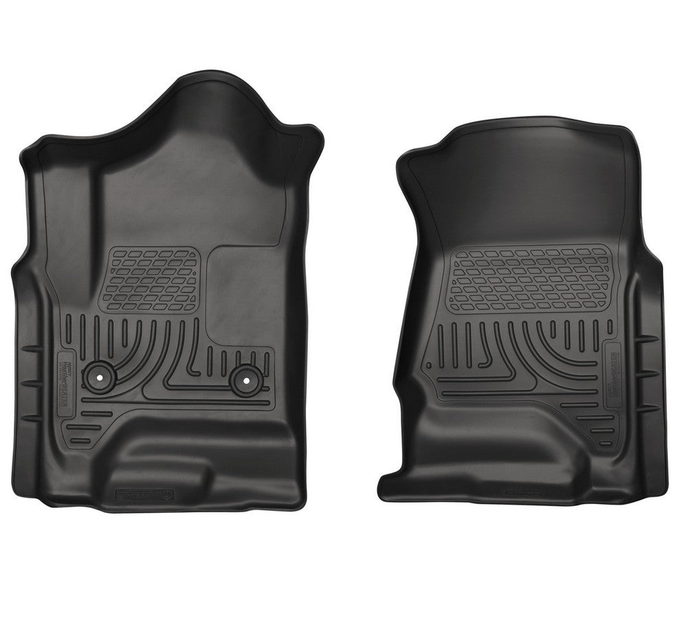 14- GM 2500HD Dbl Cab Floor Liners Black