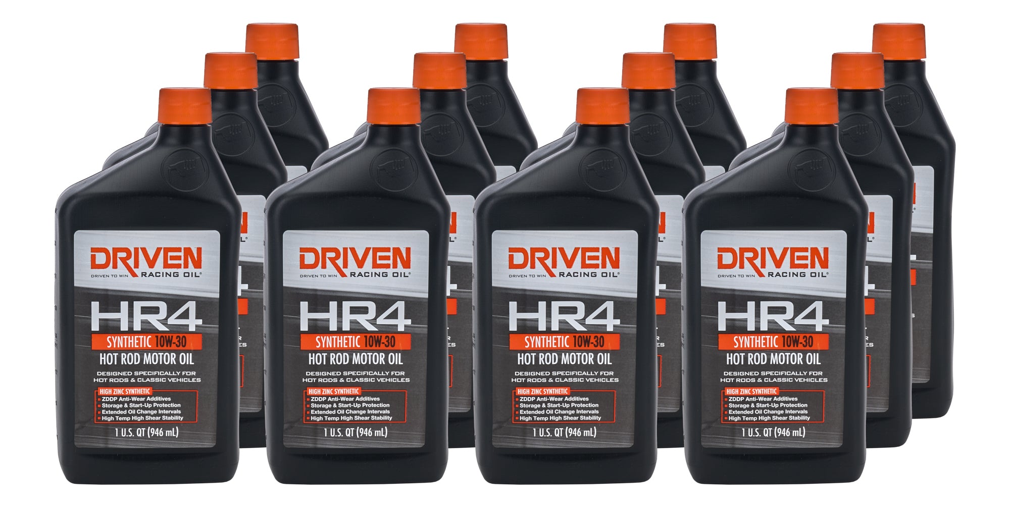 HR4 10w30 Synthetic Oil Case 12 x 1 Quart