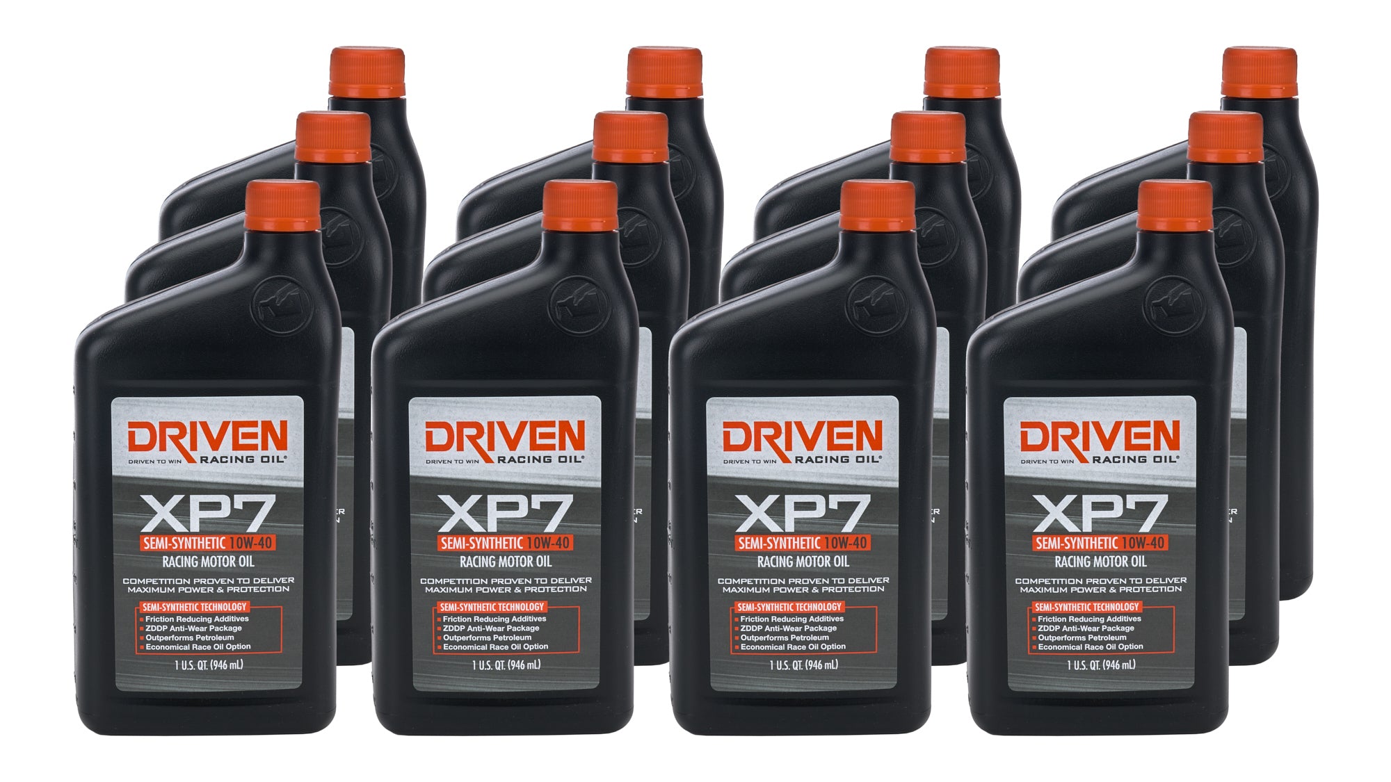 XP7 10w40 Semi-Synthetic Oil Case 12 x 1 Quart