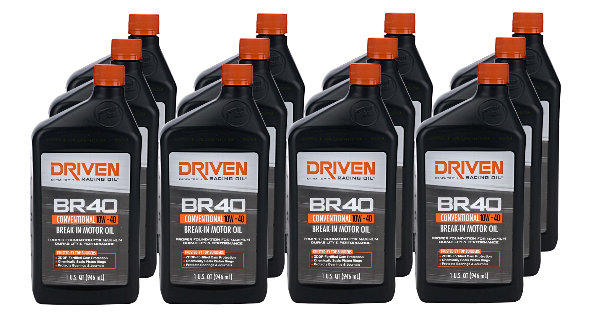 BR40 10w40 Break-In Oil Conventional Case 12x1Qt