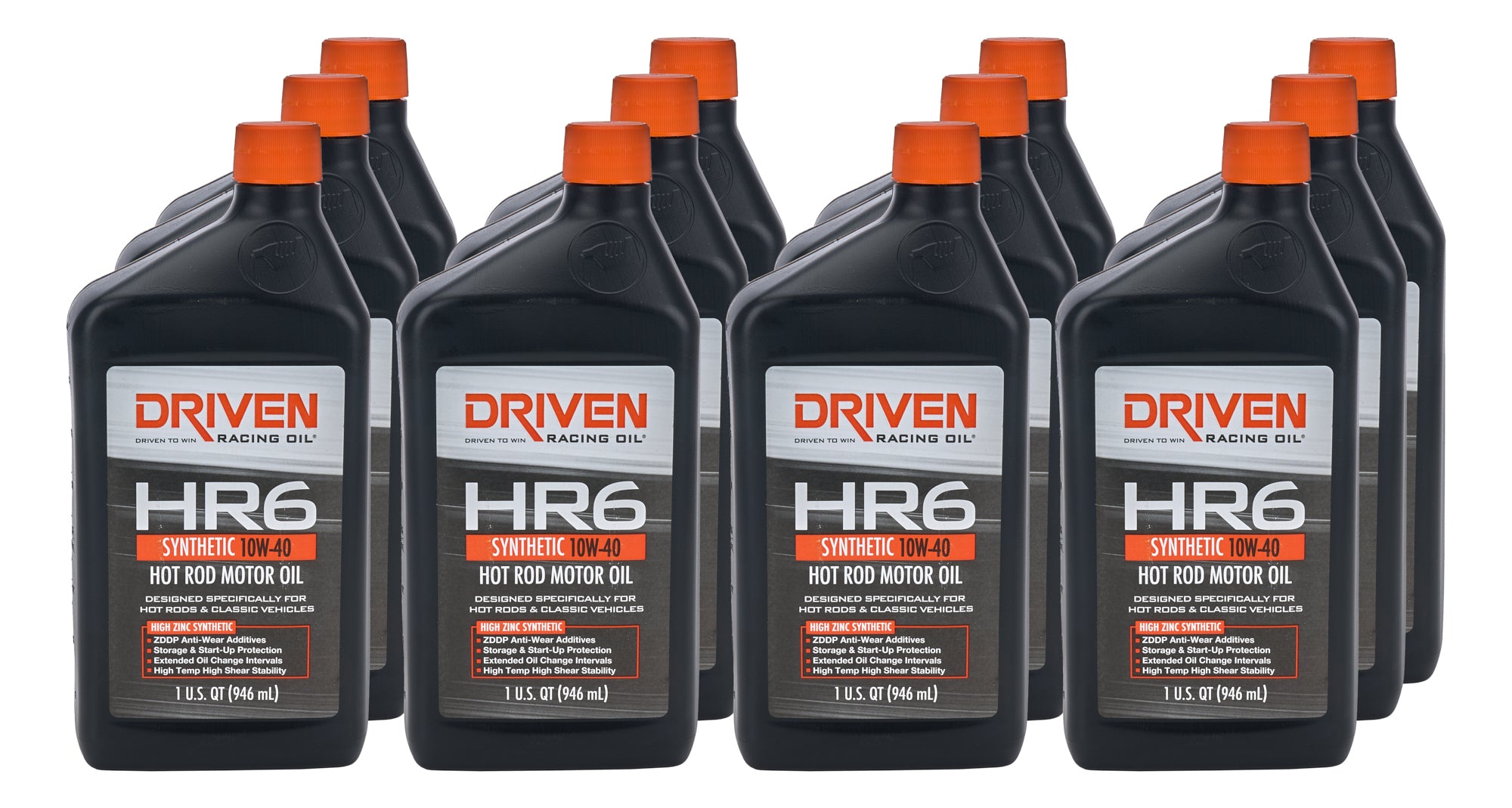 HR6 10w40 Synthetic Oil Case 12 x 1 Quart