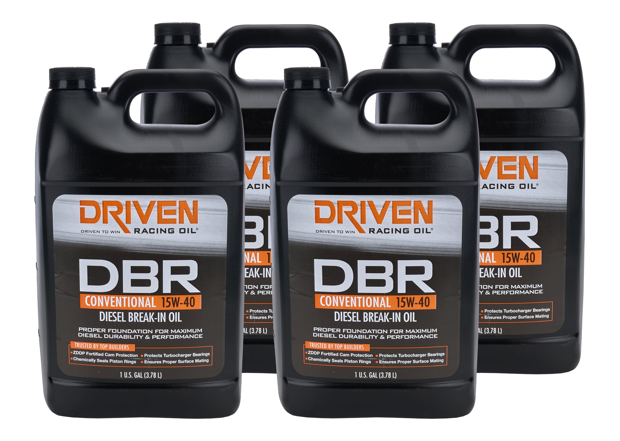 DBR 15w40 Diesel Break- In Oil Case 4 x 1 Gallon