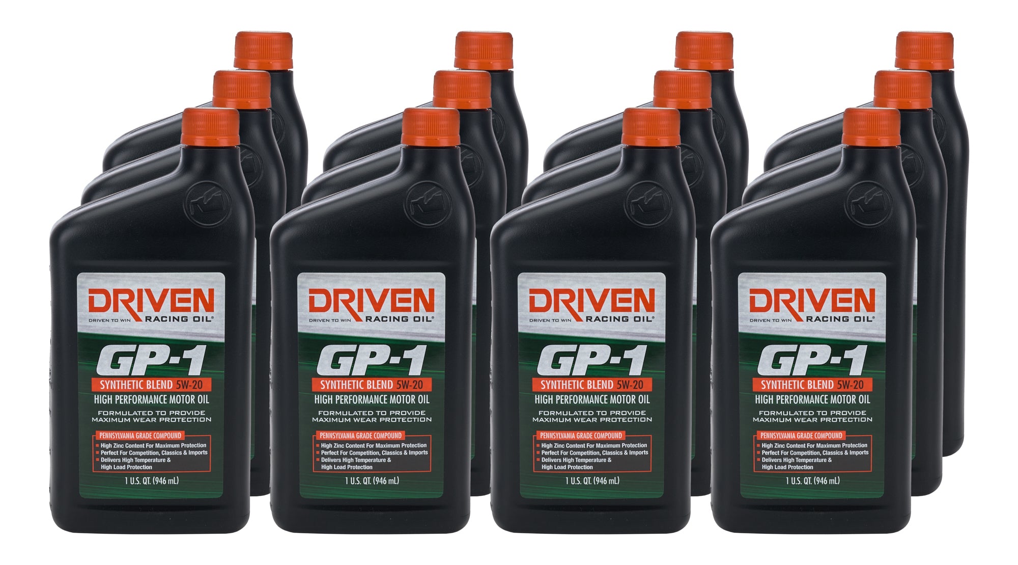 GP-1 5w20 Semi-Synthetic Oil Case 12 x 1 Quart