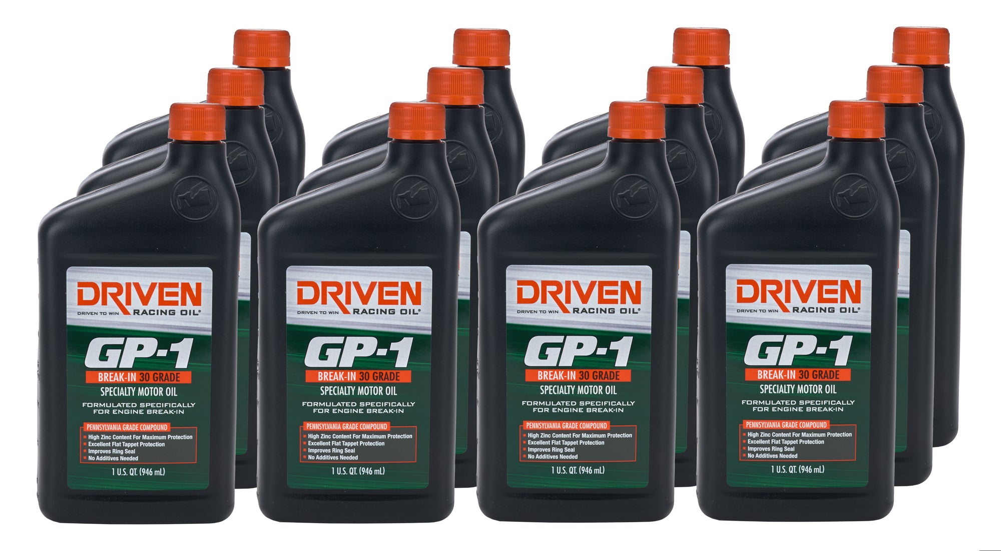GP-1 30W Break-In Oil Case 12 x 1 Quart