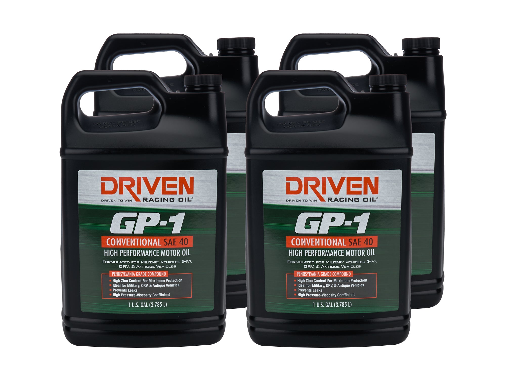 GP-1 40W Conventional Oil Case 4 x 1 Gallon
