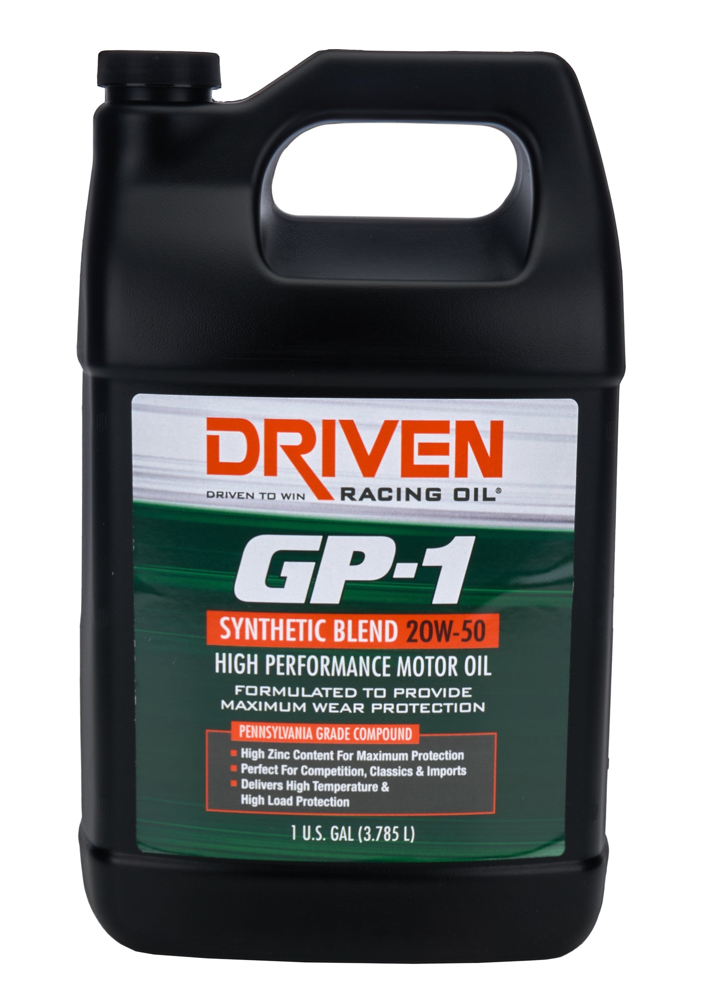 GP-1 Synthetic Blend 20w50 1 Gallon Jug
