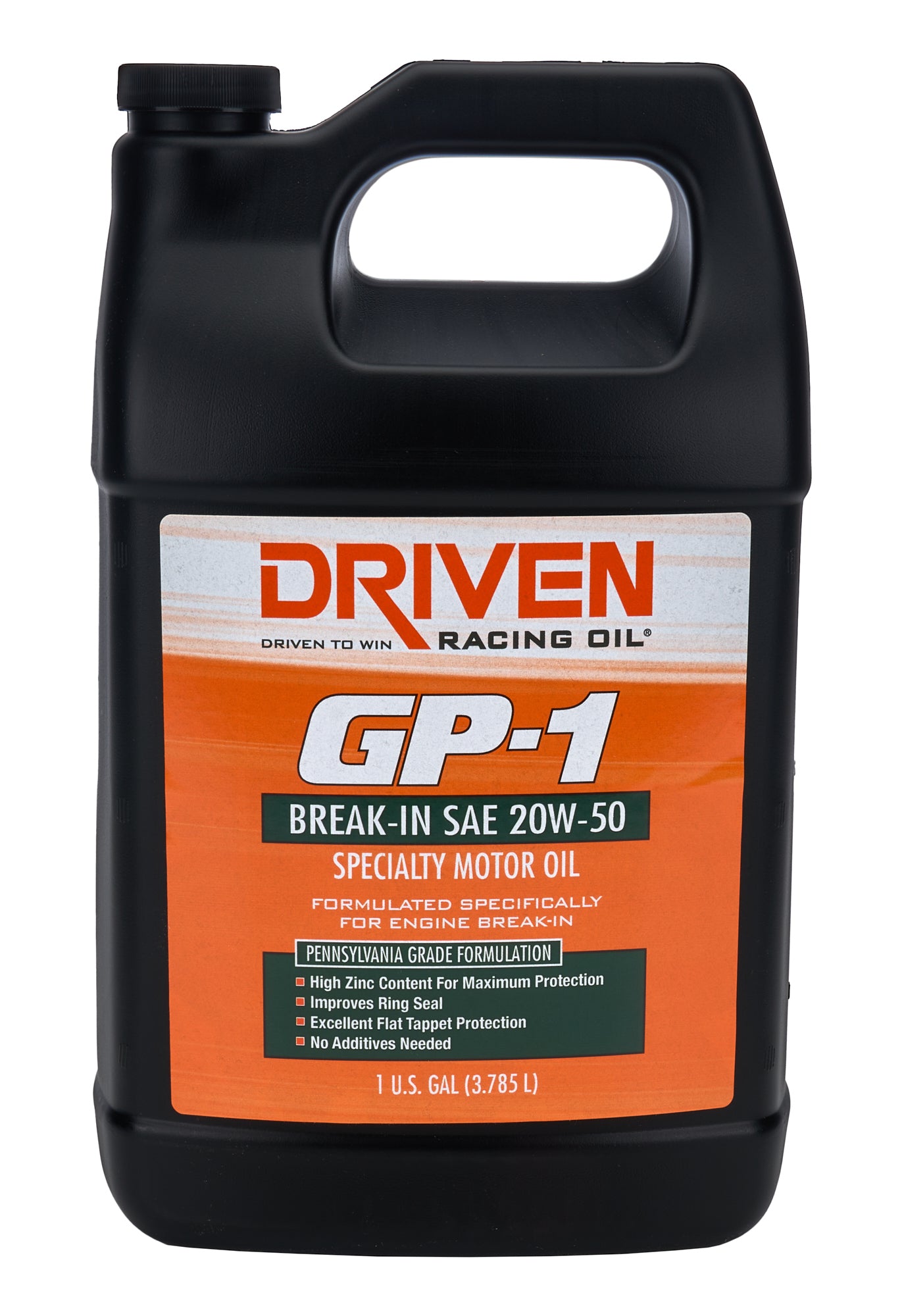 GP-1 Conventional Break- In Oil 20w50 1 Gallon