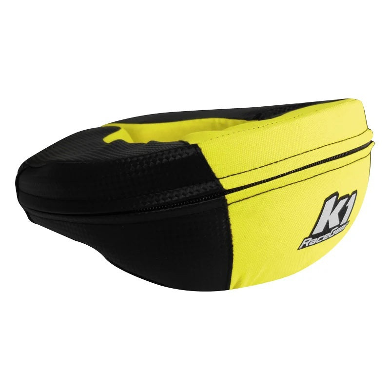 Neck Collar Karting Adult Carbon / Yellow