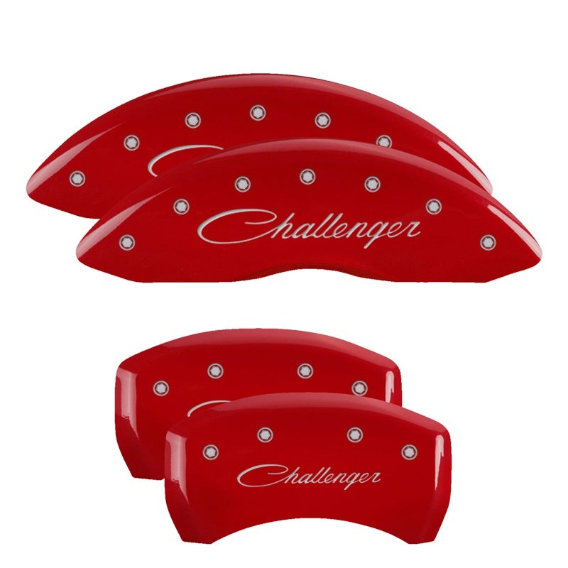 11- Challenger Caliper Covers Red