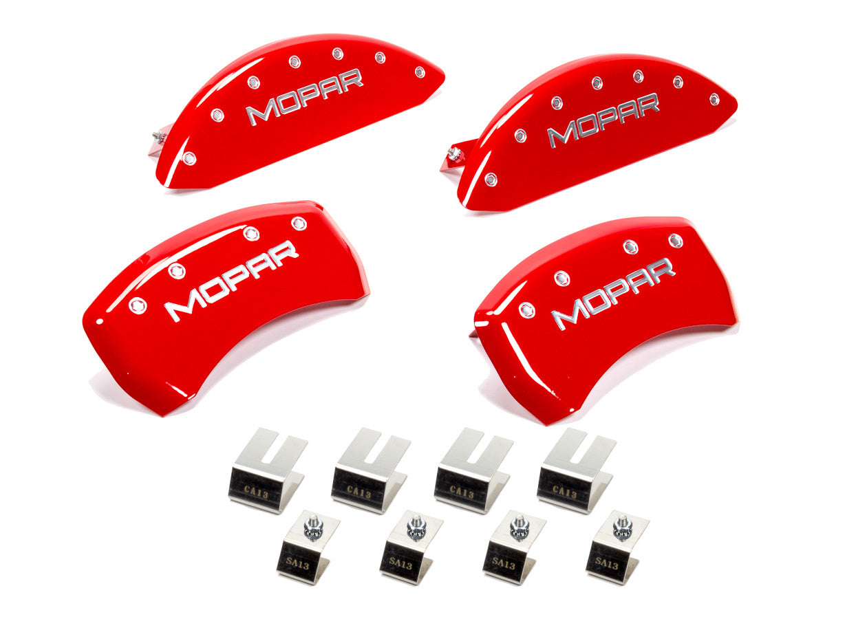 11- Challenger Caliper Covers Red