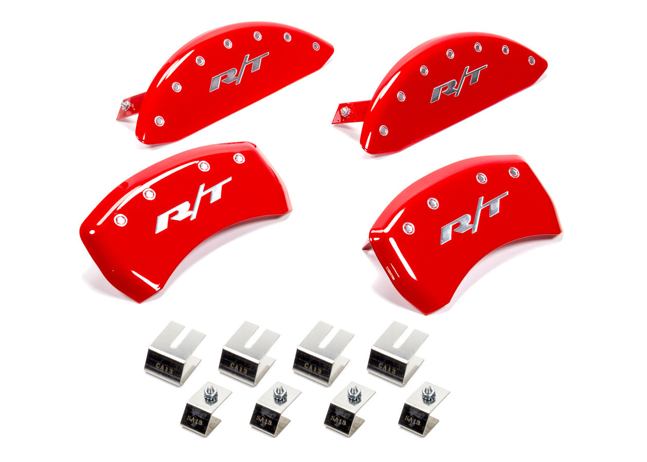 11- Challenger Caliper Covers Red