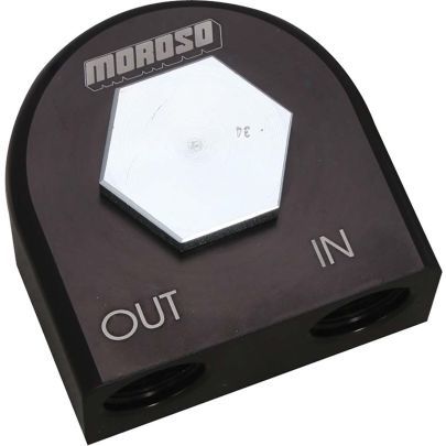 Oil Filter Adapter 90-Deg Remote 13/16-16