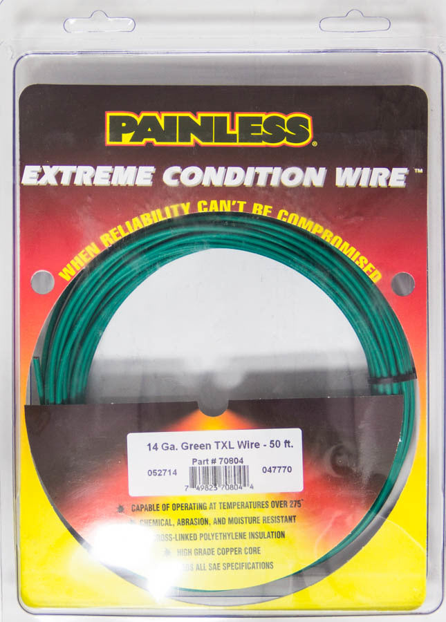 14 Gauge Green TXL Wire 50 Ft.