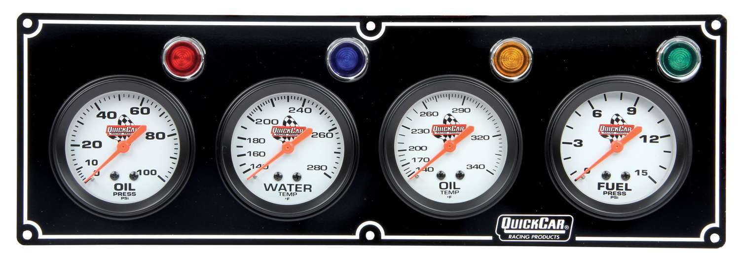 4 Gauge Panel OP/WT/OT/ FP Black