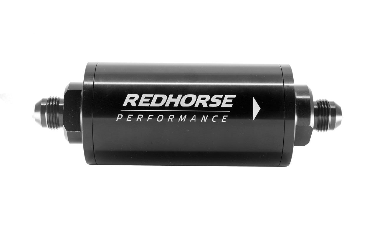 10AN Fuel Filter Black
