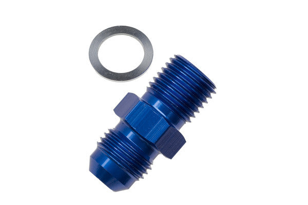 4AN Male Flare to M10x1.0 Inverted Adapter