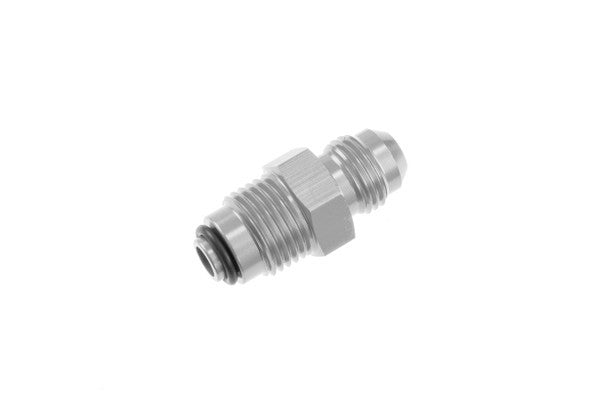 6AN Male to M14x1.5 O-Ring Aluminum Clear