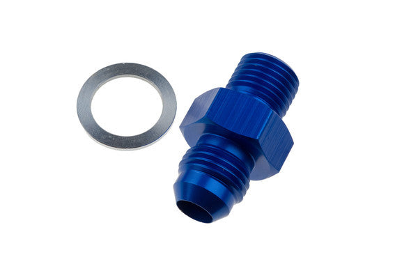 6AN Male Flare to 1/8in NPSM Trans Fitting 2/pkg