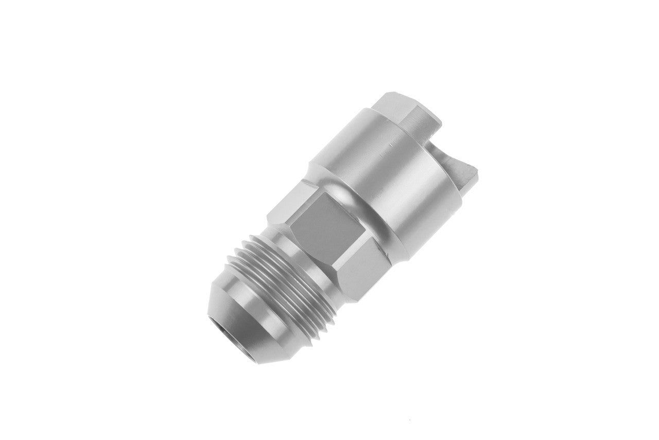 8an EFI Male Fitting to 3/8in SAE Quick-Discon.
