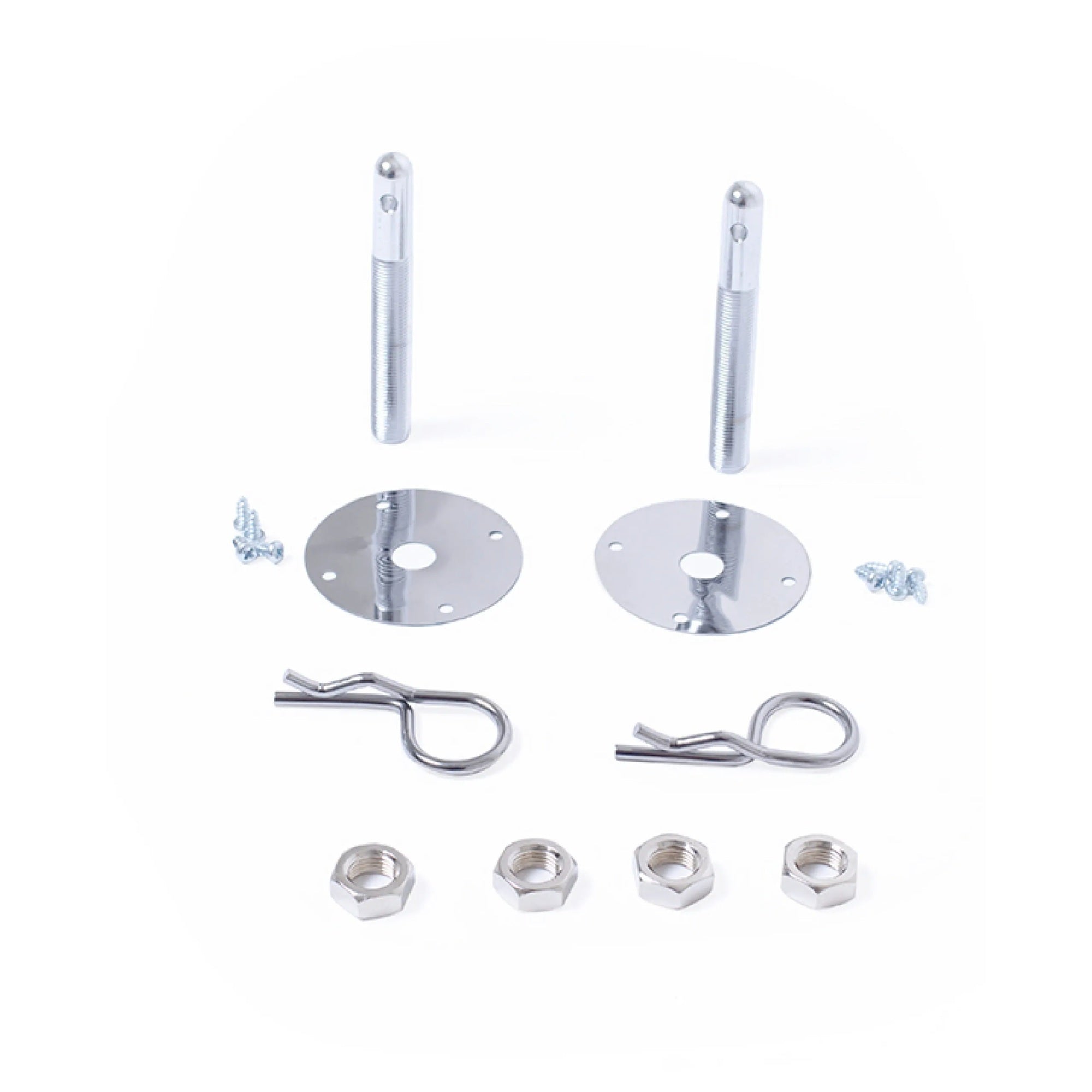 Chrome Steel Hair Pin H ood Set