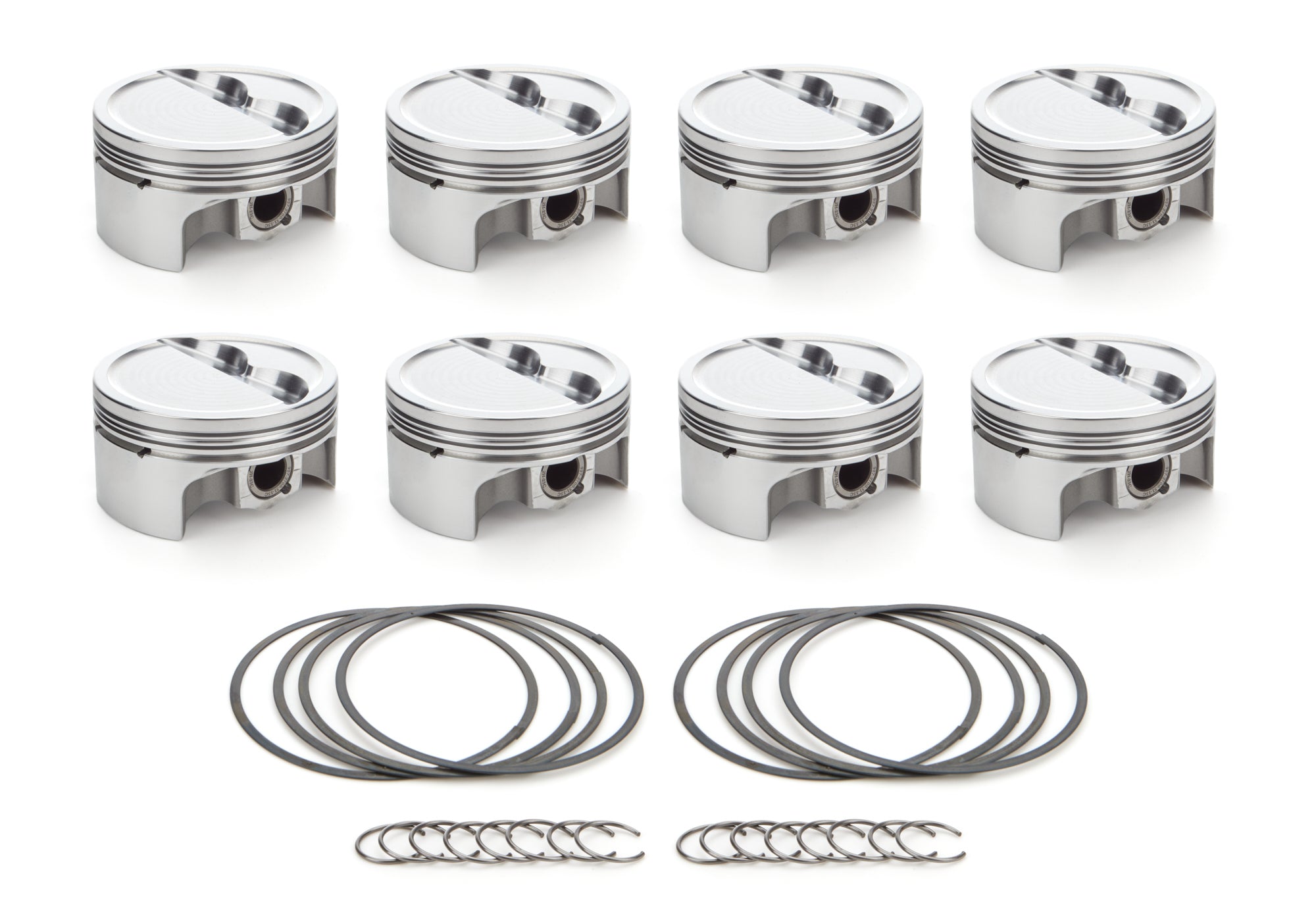 SBC Dished Piston Set 4.040 Bore -12.3cc