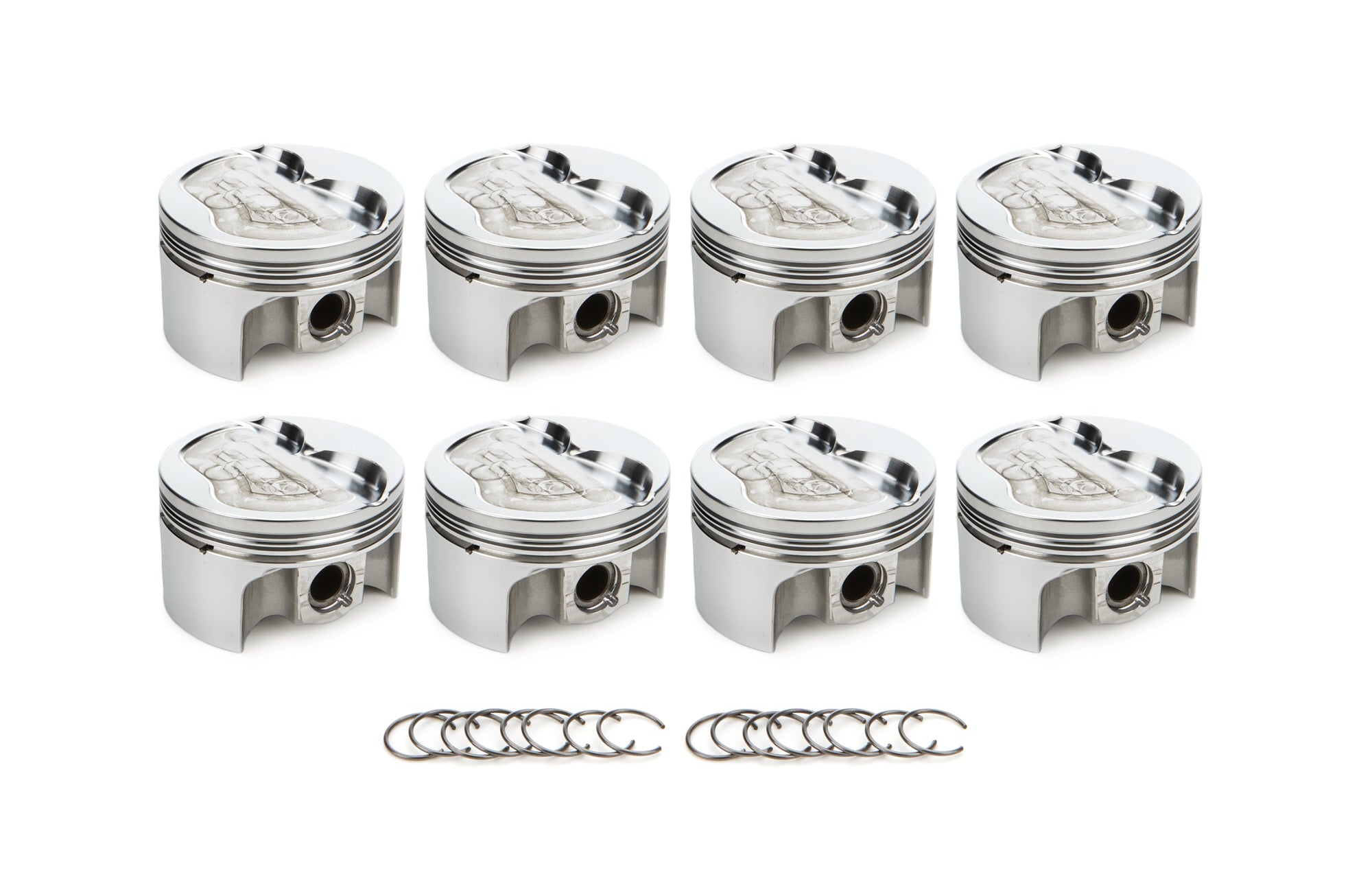 SBF Dished Piston Set 4.030 Bore -9.5cc