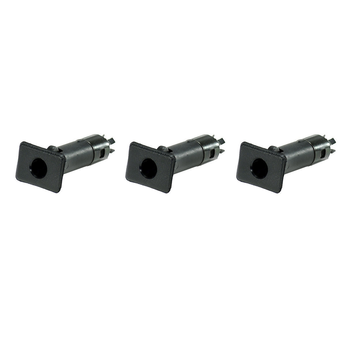 Half Door Insert Set Bl ack 87-06 Jeep Wrangler