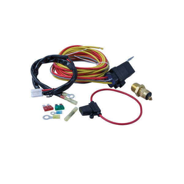 Fan Relay Kit 3/8in NPT Switch and 165-185 Deg