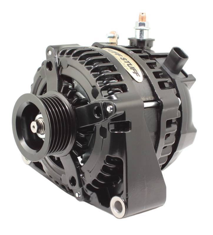 LS225 Max Amp Alternator 6 Groove 1-Wire Black