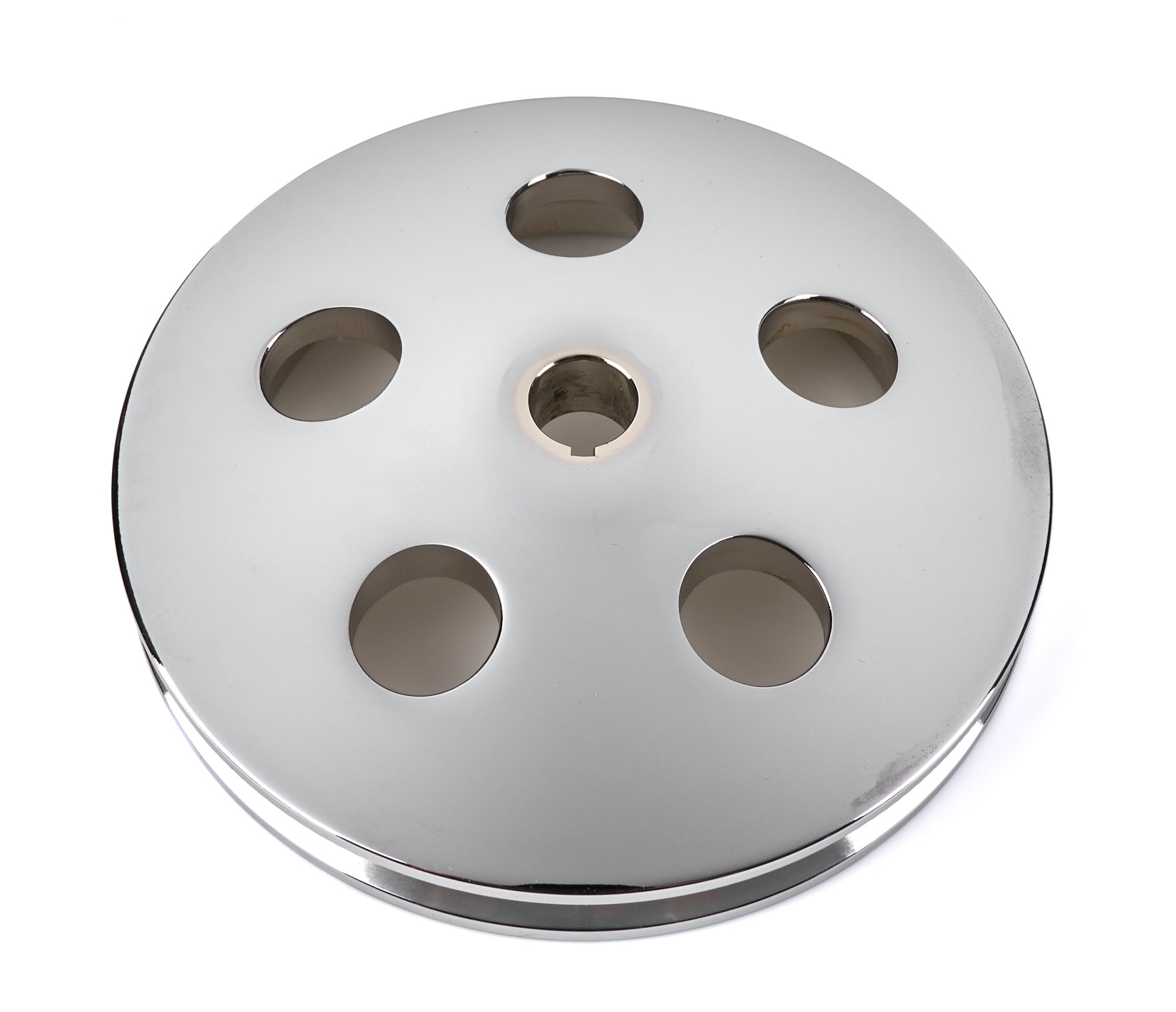 Power Steering Pump Pulley Chrome