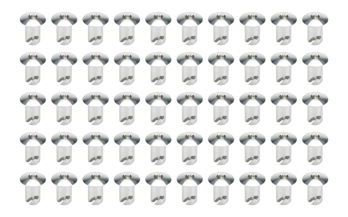 Allen Head Quick Turn Fastener .500 Plain Alum