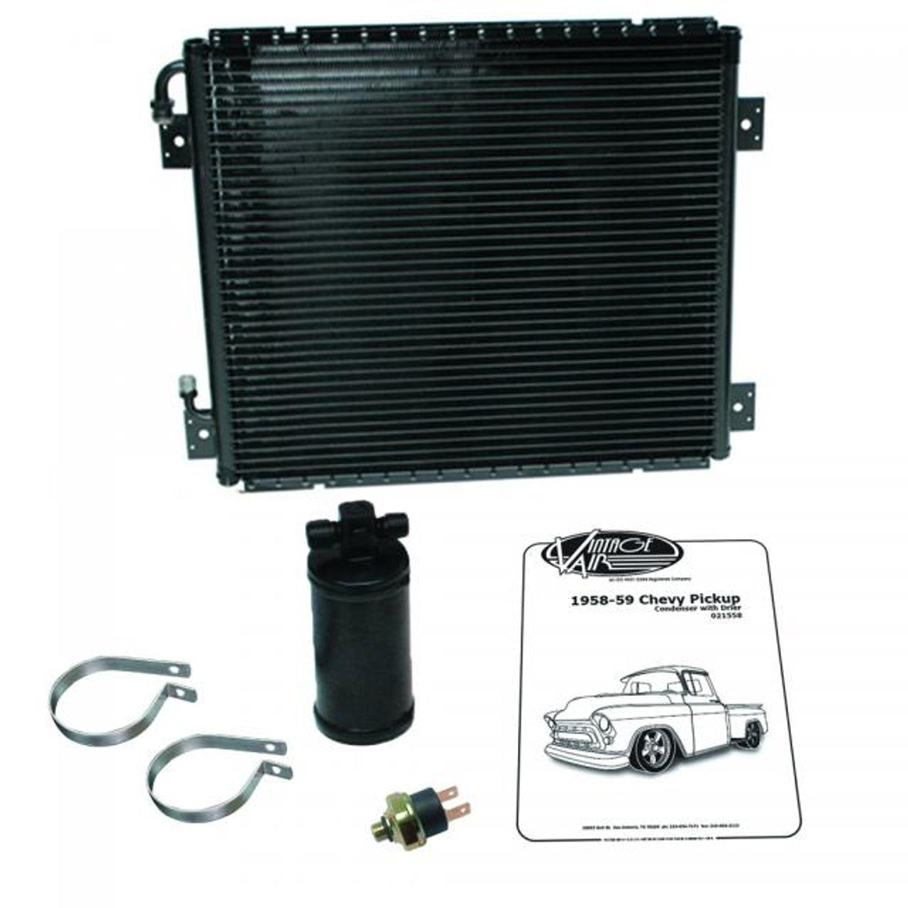58-59 Chevy P/U Condenser Kit