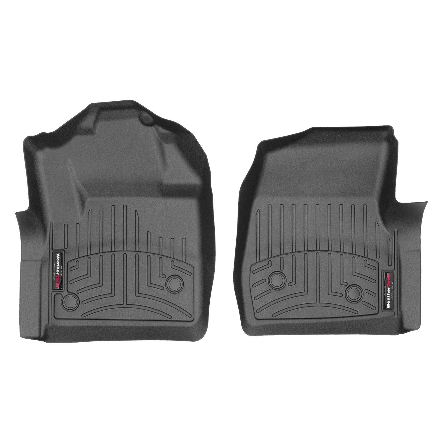 17- Ford F250 Front Floorliners Black
