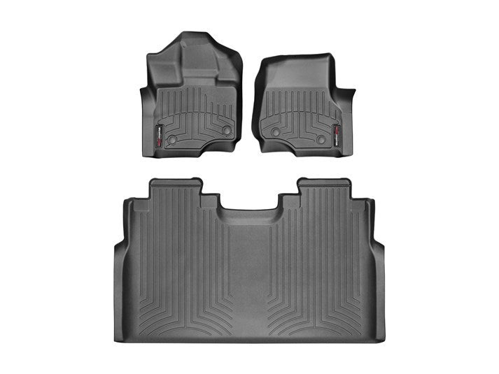 15- Ford F150 Front & Rear Floorliners Black
